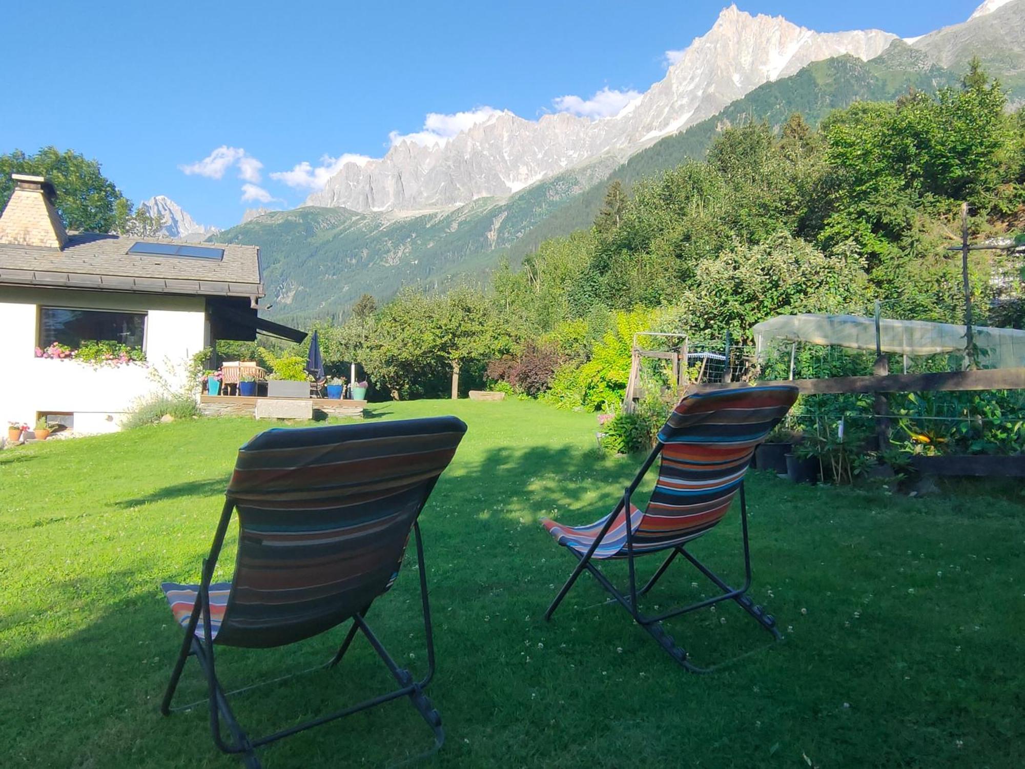 Beau Studio Dans La Vallee De Chamonix Les Trabets Екстер'єр фото