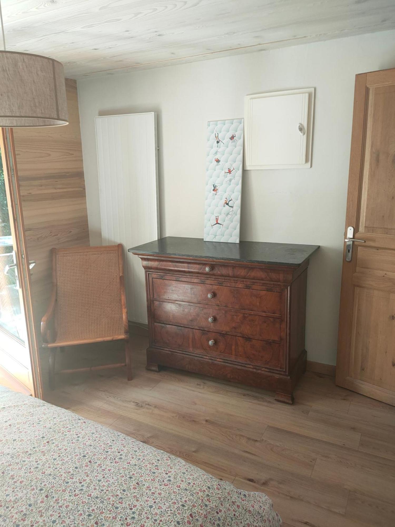 Beau Studio Dans La Vallee De Chamonix Les Trabets Екстер'єр фото
